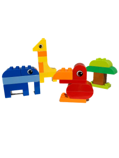 Lego Duplo kostičky 6784 Rozlišování tvarů